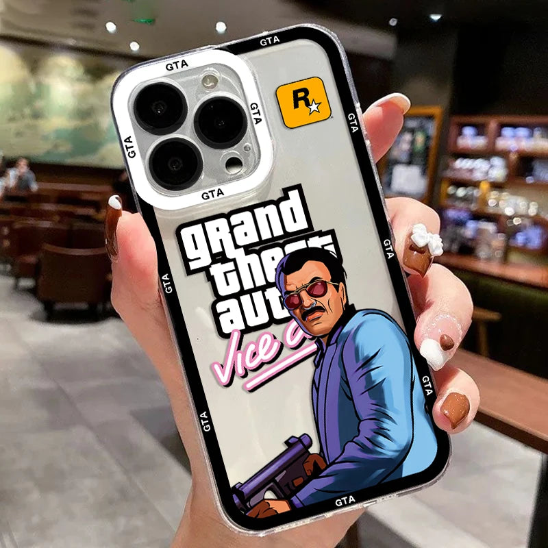 GTA Rockstar Phone Case For iPhone Exclusive Edition
