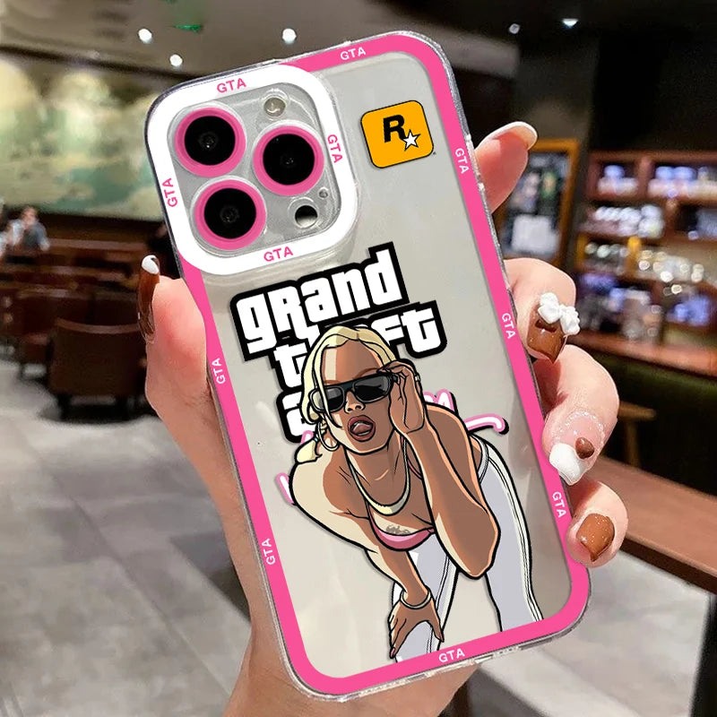 GTA Rockstar Phone Case For iPhone Exclusive Edition