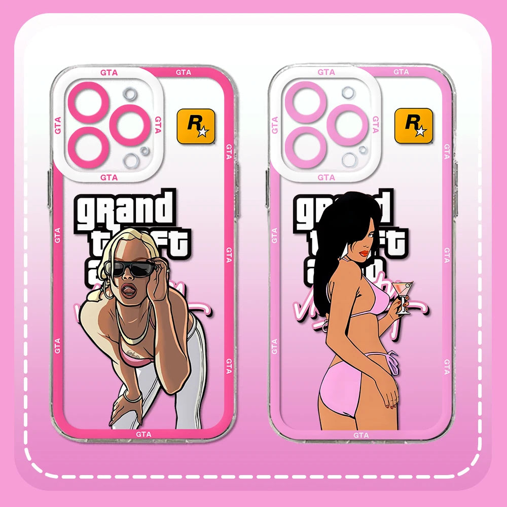 GTA Rockstar Phone Case For iPhone Exclusive Edition