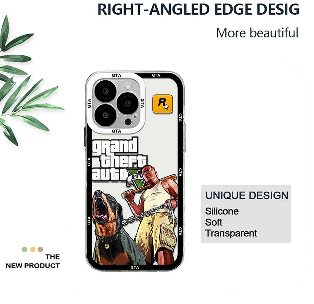 GTA Rockstar Phone Case For iPhone Exclusive Edition
