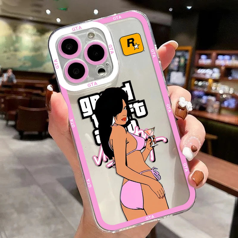GTA Rockstar Phone Case For iPhone Exclusive Edition