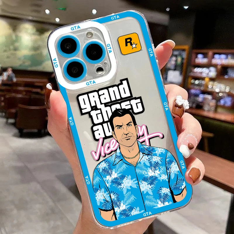 GTA Rockstar Phone Case For iPhone Exclusive Edition