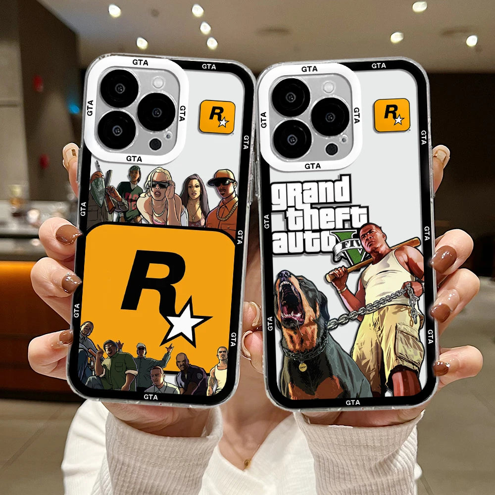 GTA Rockstar Phone Case For iPhone Exclusive Edition