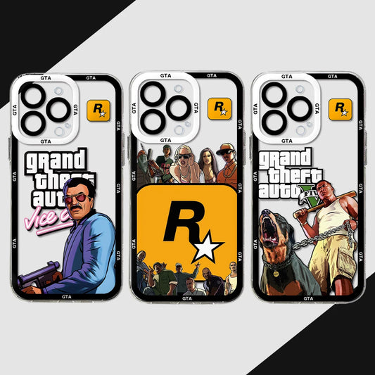 GTA Rockstar Phone Case For iPhone Exclusive Edition
